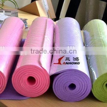 Cheap eco friendly pvc yoga mat as required