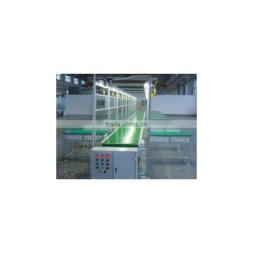 Production line belt conveyor system