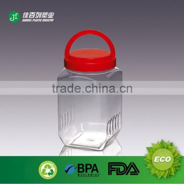 high quality transparent food grade candy plastic 1 gallon bottle