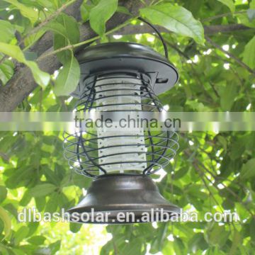 UV High efficiency iron hanging solar mosquito killer lamp