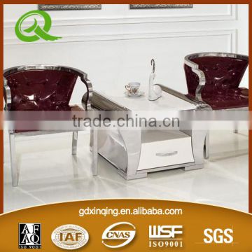 D362 Xinqing High Quality Home Furniture Marble Top End Table