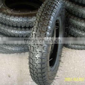 high quality wheelbarrow tyre and tube 3.25/3.00-8