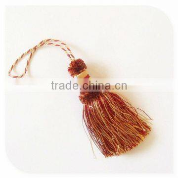 Wood Key Tassel