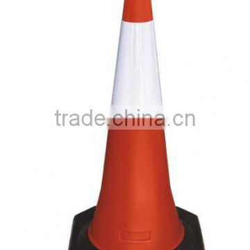 Traffic Cone with rubber base / Huate PE Traffic Cone with reflective /50cm,75cm,100cm
