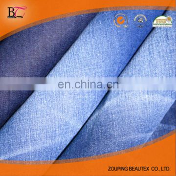 Cotton/polyester blue denim fabric and denim roll and for any jean type men jeans