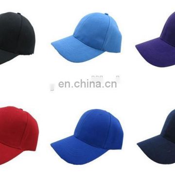 Custom Cheap advertisement hat solid color travel hat baseball hats