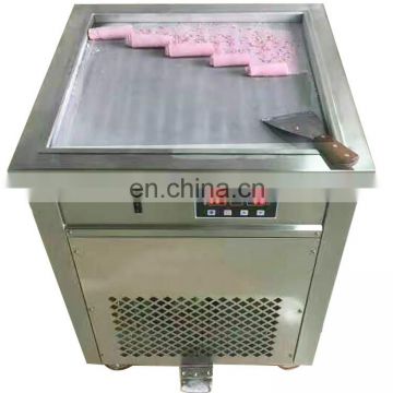 Factory Price Freestanding Electric Griddle Flat Pan Fry Top Ice Cream Machine