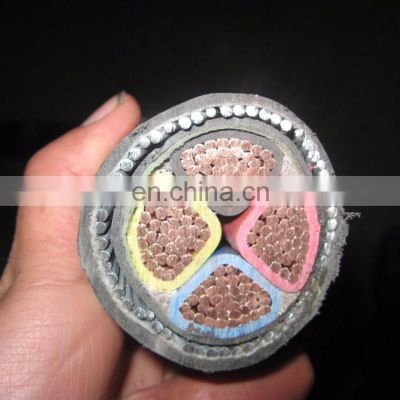 Price 2 cores copper conductor PVC insulated S W A PVC power cable 4 x 50 mm 2