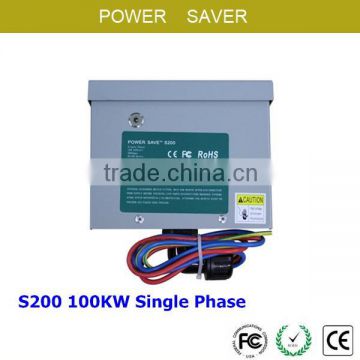 100kw single phase electric power saver, electricity saving box, electric bill reducer for home
