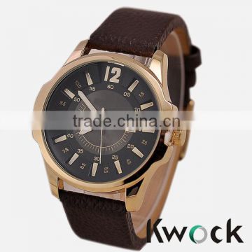 Fashion Curren Men Sport Military Water Quartz Watch with Leather Strap                        
                                                Quality Choice