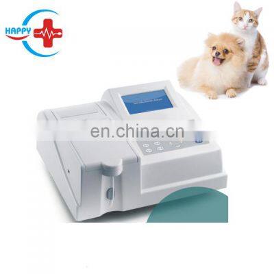 HC-B008V Hot sale original Veterinary semi-auto chemistry analyzer /Veterinary biochemistry machine