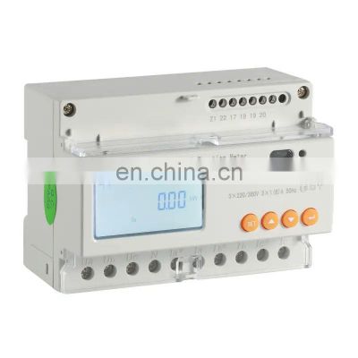 Acrel Low voltage electrical three phase multi-function 3 phase types of watt electric meters for sale