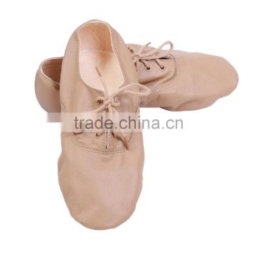2016 Wholesale High Quality Split Sole Leather Jazz Dance Shoes