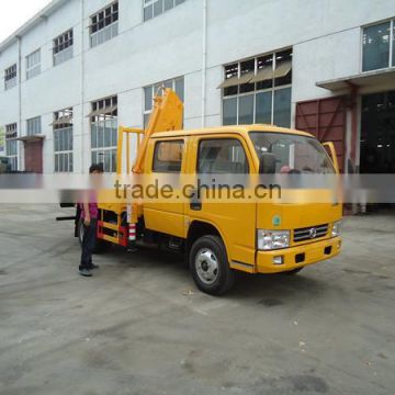 Dongfeng mini truck with bucket crane