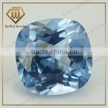 Synthetic cushion cut spinel 106# made in China