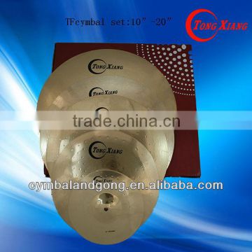TF brass cymbal set:cymbal for sale,colored cymbal