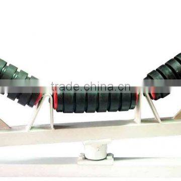 China top quality Conveyor Idler roller with rubber ring for roller conveyor