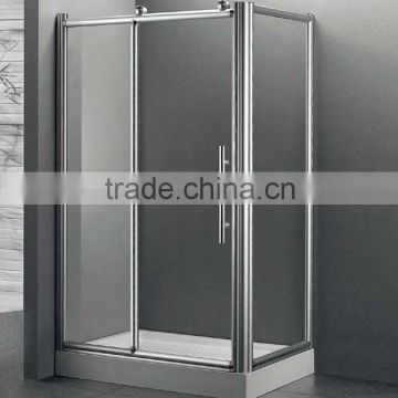 enclosed prefab glass shower room for sauna(O-1116R)