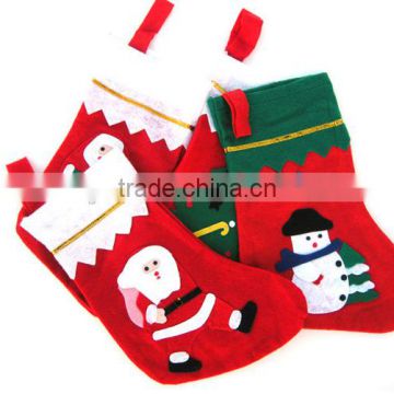 wholesale red Christmas socks santa Christmas decoration