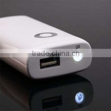 5200mah 5V 2.1A cell phone universal external power bank for huawei ascend p6