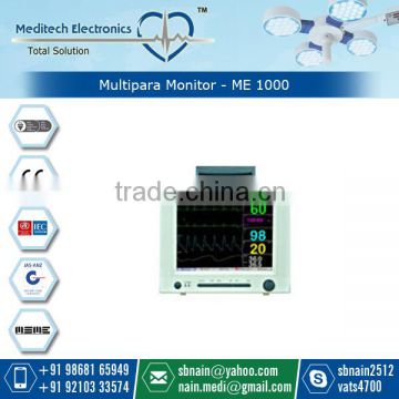 Multipara Patient Monitor with Most Advance Safety Features