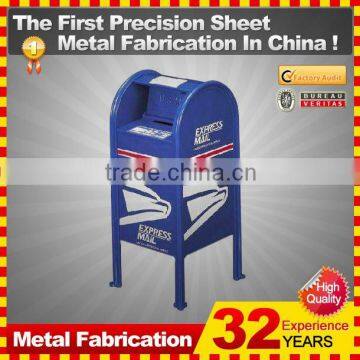 Kindle waterproof outdoor custom metal Steel American free standing metal mailboxes