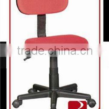 Hot selling cheap without armrest fabric chair