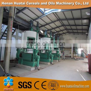 50-100TPD automatic rice bran oil press machinery from china henan