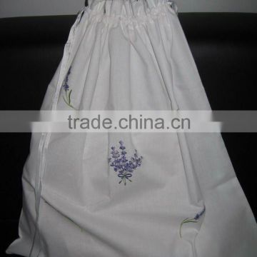 Machine embroidery laundry bag