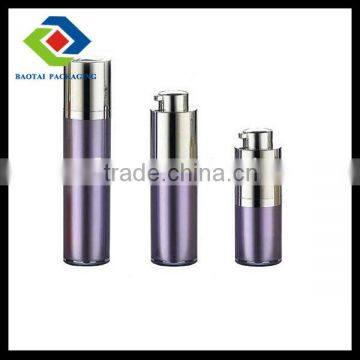 15ml 30ml 50ml spray airless bottle with shiny purple color