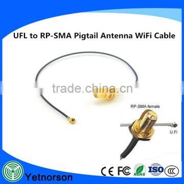 Wholesale sma female to U.F.L RG1.13 pigtail cable with cheap price                        
                                                Quality Choice