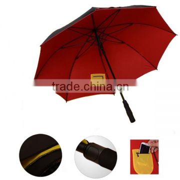 High quality windproof auto open straight Golf umbrella and ODM for Promotional and Branded Golf Umbrellas