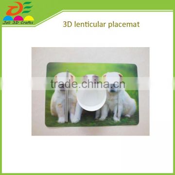 Fancy 3d plastic round placemats manufacturer