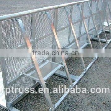 RP aluminum crowd barricade width*deepth*Height: 1.2x1.2x1.8m