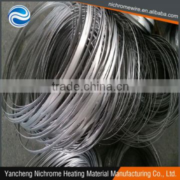 heating resistance oCr27Al7Mo2 flat wire with factory price