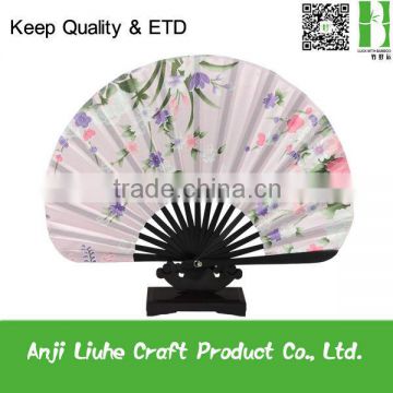 The Classic Style Cloth Bamboo Fan