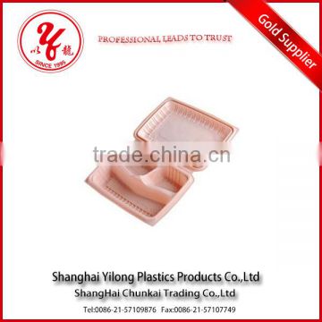 chinese biodegradable one-off fast food takeaway box