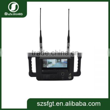 Handheld HD Wireless COFDM Video&Audio Receiver,Compatible HDMI and SDI,With Sun Shade