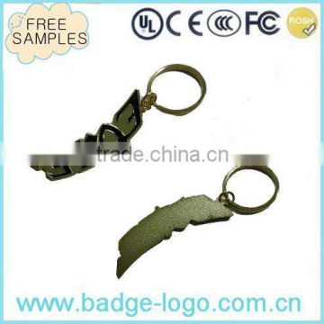 Novelty Wholesale Personalized Zinc Alloy Keychain Sign in China