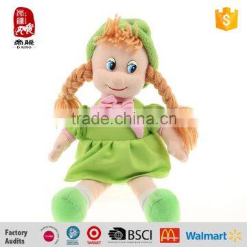 Dress doll cute plush baby toy for girls