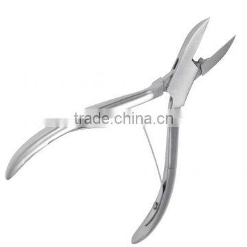 Professional Arrow Point Nail Cutter Double Spring Plain Handle