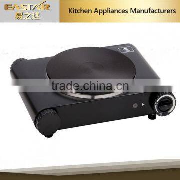 ETL approval black hot plate single burner cooking appliance