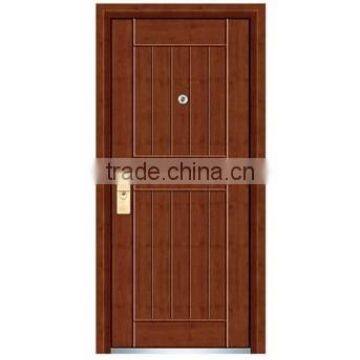 Professional Zhejiang Factory Fusim Brand Best Steel Wooden Door2014