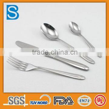 Stainless steel travel cutlery set