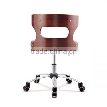 Promotional PU Leather Cushion Restaurant Chair/Revolving Dining Chair/Modern Design Restaurant Chair