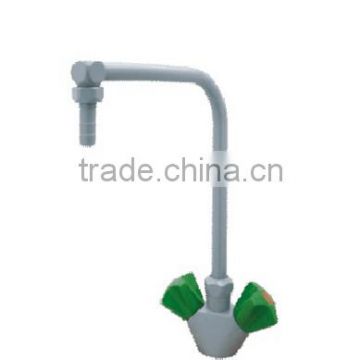 Bench Top Mounted Solid Brass 1-way High Pressure Cold & Hot Lab Water Taps in Industrial/Physics/Chemistry/Maths Laboratory
