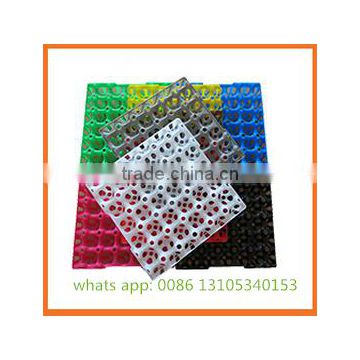 New design 30 holes plastic egg turning tray for packing and transportation egg tray