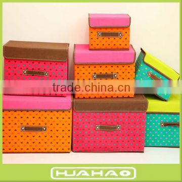 foldable non woven fashion jewelry packaging box storage