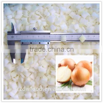 IQF Frozen Diced white Onions-10*10mm