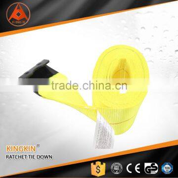 Ningbo manufacturer plastic coated hook ratchet cargo lashing ratchet strap tensioner lashing belt